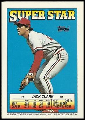 1 Jack Clark